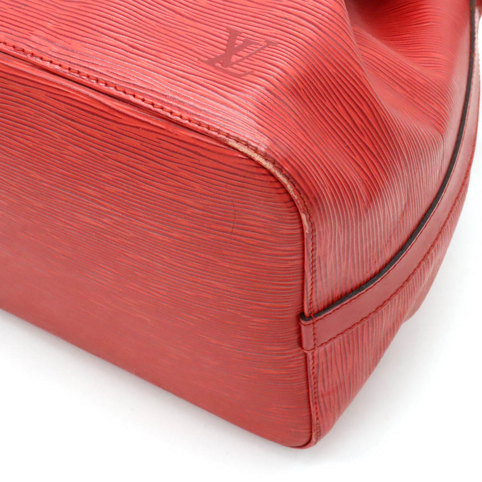 Louis Vuitton Epi Noe Shoulder Bag Castilian red