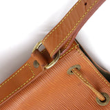 Louis Vuitton Epi Noe Shoulder Bag Brown