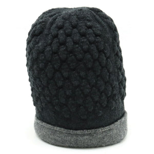 Chanel Cashmere Silk Coco Mark Knit Cap Hat