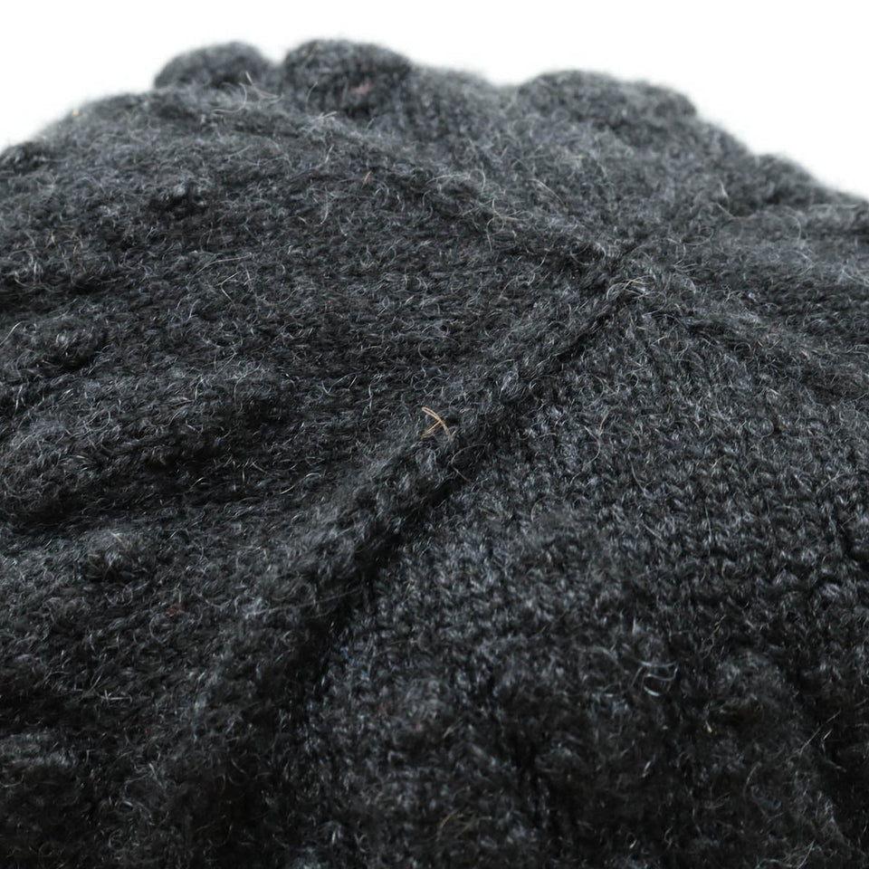 Chanel Cashmere Silk Coco Mark Knit Cap Hat