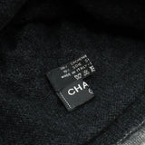 Chanel Cashmere Silk Coco Mark Knit Cap Hat