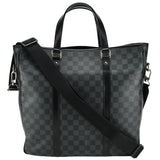 Louis Vuitton Tadao Damier Graphite Canvas Tote Bag