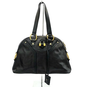 Saint Laurent- Yves Muse Leather Tote Bag