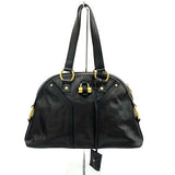 Saint Laurent- Yves Muse Leather Tote Bag
