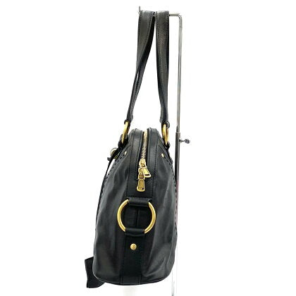 Saint Laurent- Yves Muse Leather Tote Bag