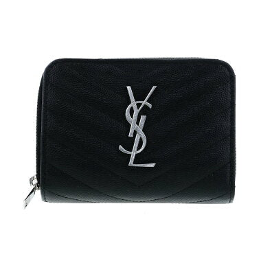 Saint Laurent- Paris Monogram Compact Wallet
