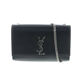 Saint Laurent- Leather Paris Chain Shoulder Bag