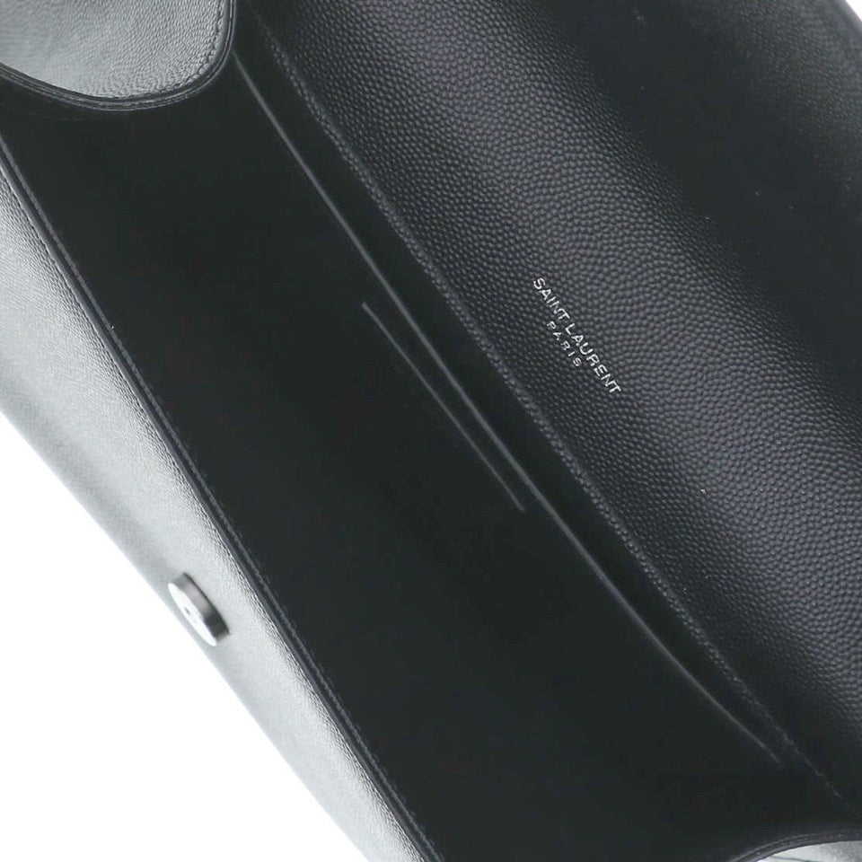 Saint Laurent- Leather Paris Chain Shoulder Bag