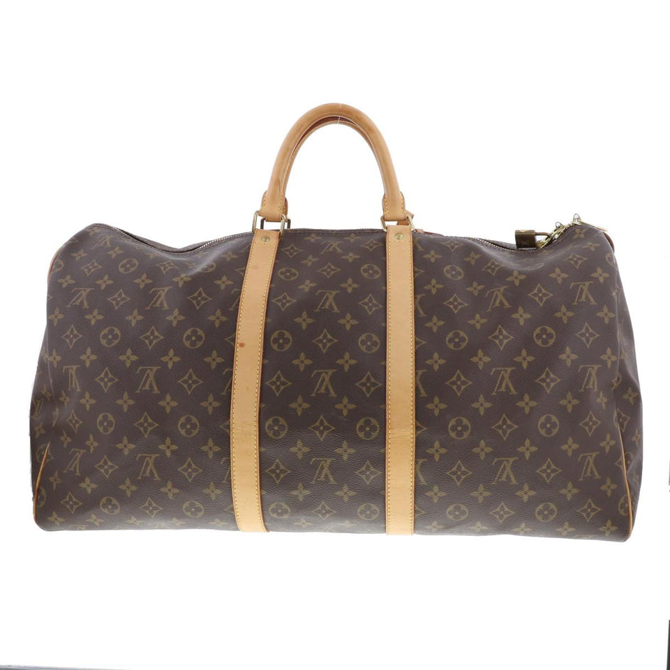Louis Vuitton Keepall 55 Boston Bag Monogram Brown