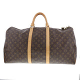 Louis Vuitton Keepall 55 Boston Bag Monogram Brown