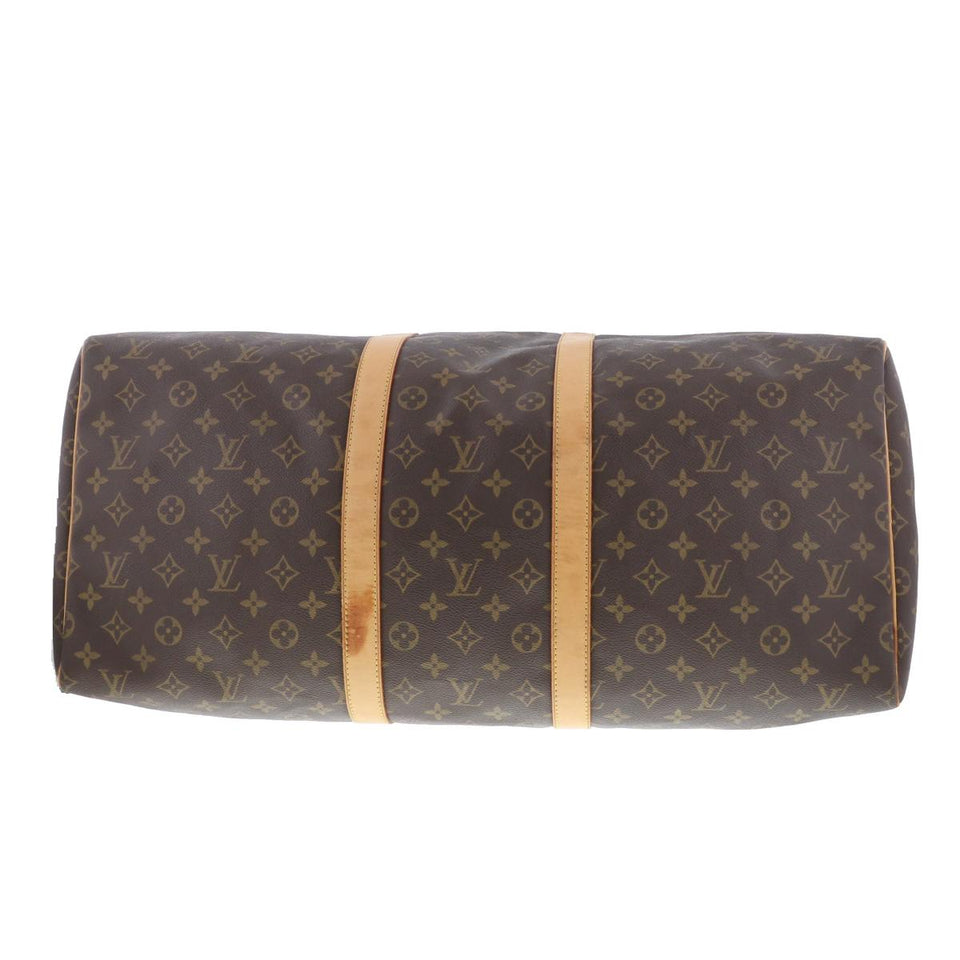 Louis Vuitton Keepall 55 Boston Bag Monogram Brown
