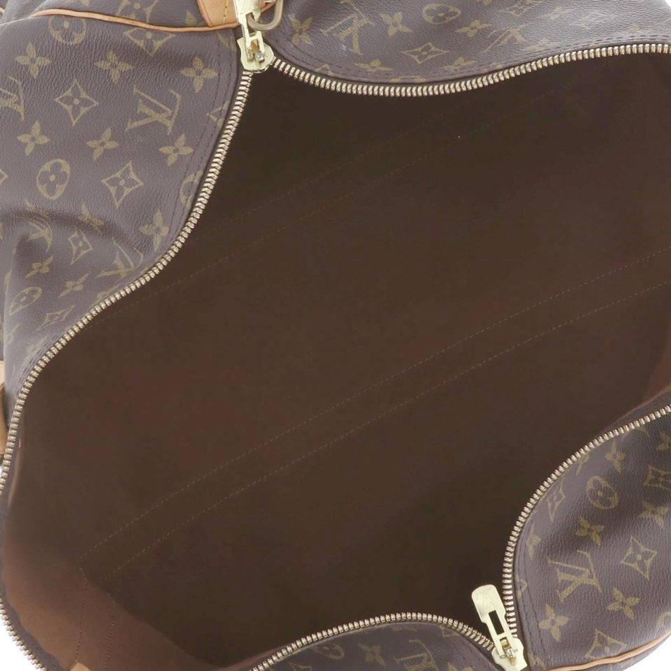 Louis Vuitton Keepall 55 Boston Bag Monogram Brown