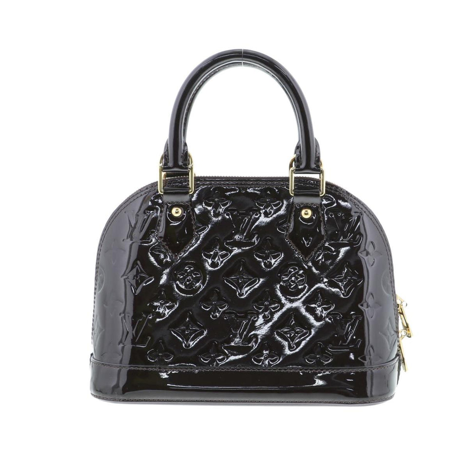 Louis Vuitton Vernis Amarant Purple Alma BB Shoulder Bag