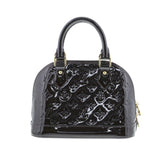 Louis Vuitton Vernis Amarant Purple Alma BB Shoulder Bag