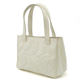 Chanel Triple Coco Mark Handbag Ivory