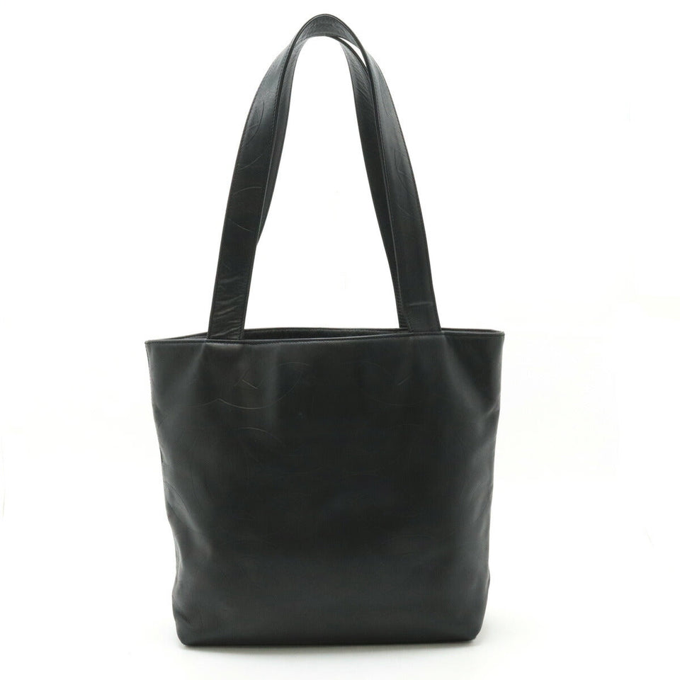 Chanel Calfskin Coco Mark 2way Tote Bag