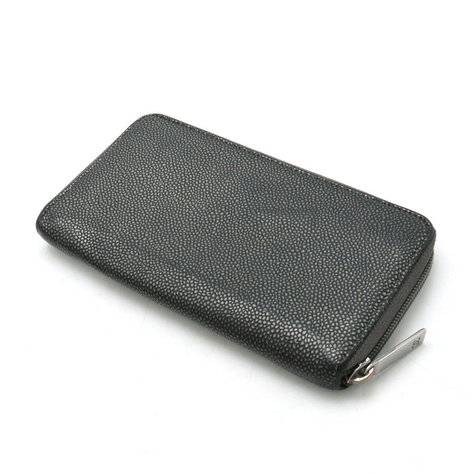 Chanel Caviar Skin Coco Mark Long Wallet A50071