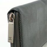 Chanel Caviar Skin Coco Mark Long Wallet A50071