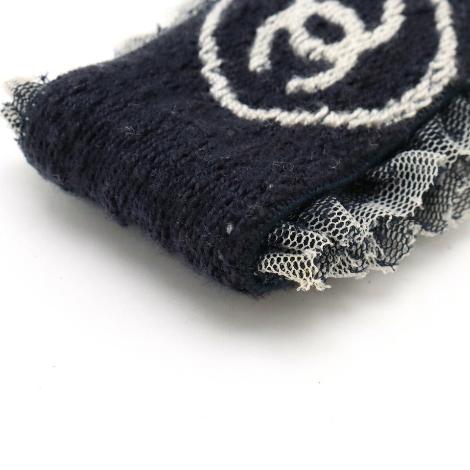 Chanel Cotton Lace Coco Mark Wristband