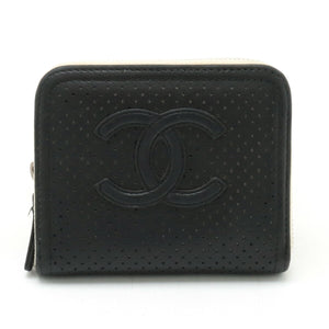 Chanel Leather Coco Mark  Case Business  Holder