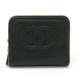 Chanel Leather Coco Mark  Case Business  Holder