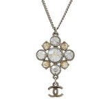 Chanel Metal Coco Mark Necklace Pendant C11V