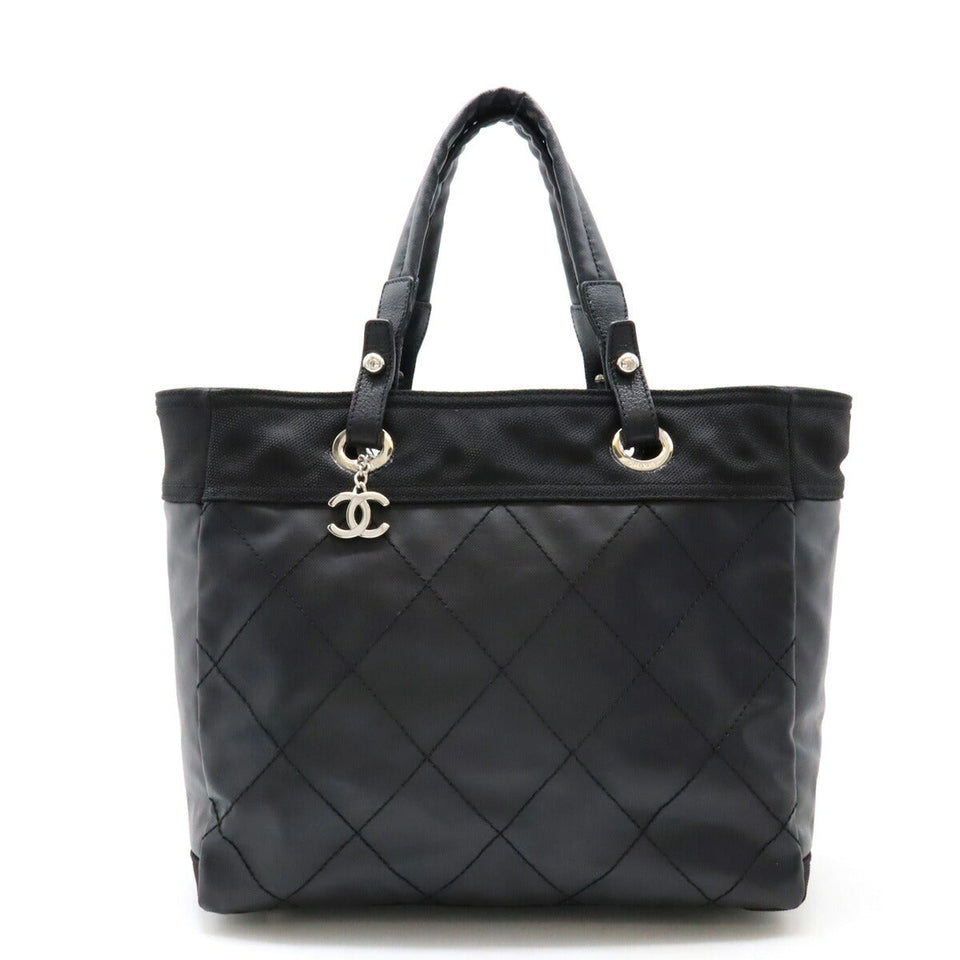 Chanel Coated Canvas Paris-Biarritz Tote Bag A34209