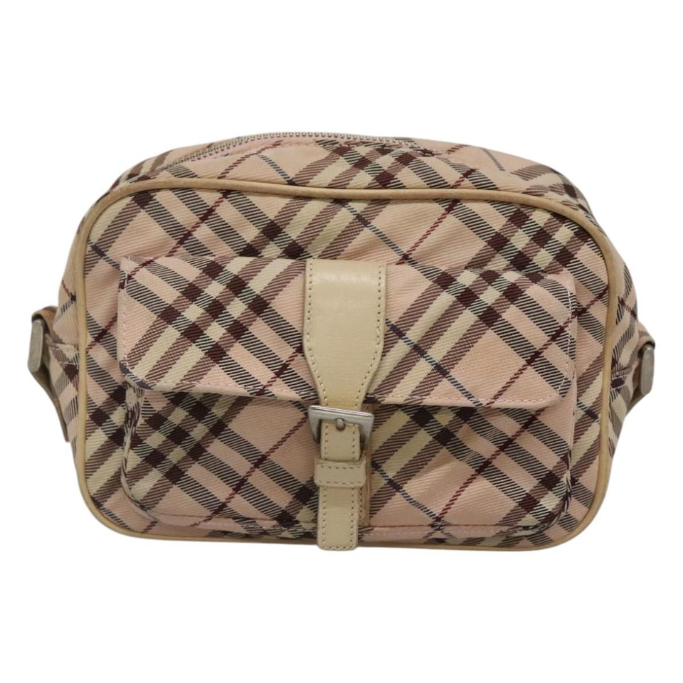 Burberry Blue Label Pink Synthetic Shoulder Bag ( )