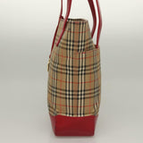 Burberry Nova Check Beige Canvas Tote Bag ( )