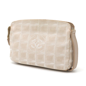 Chanel New Travel Line Nylon Jacquard Pouch