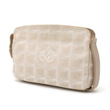 Chanel New Travel Line Nylon Jacquard Pouch