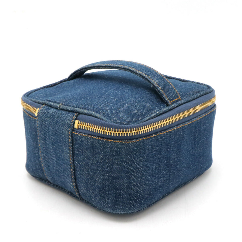 Chanel Coco Mark Denim Vanity Bag
