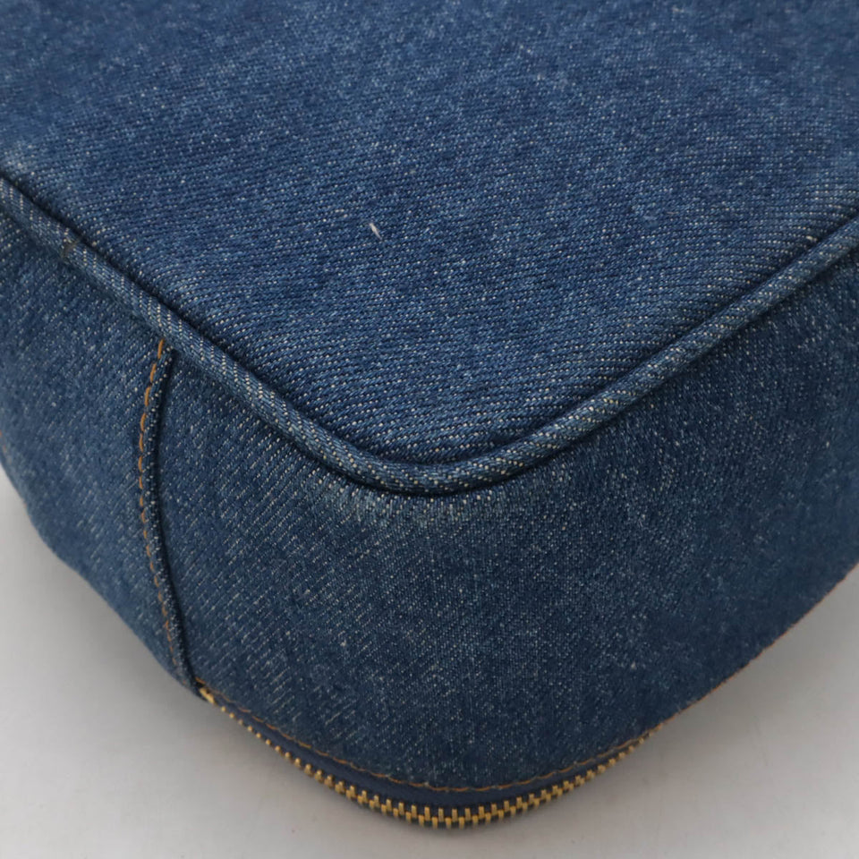 Chanel Coco Mark Denim Vanity Bag