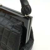 Chanel Choco Bar Lambskin 2way Shoulder Bag