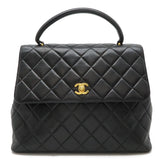Chanel Leather Matelassé Coco Mark Flap Bag A12397