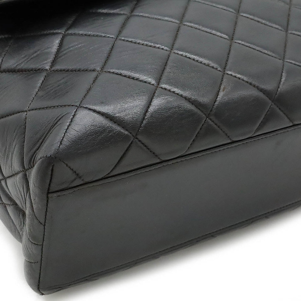 Chanel Leather Matelassé Coco Mark Flap Bag A12397