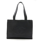 Chanel Coco Mark Caviar Leather 2way Tote Bag