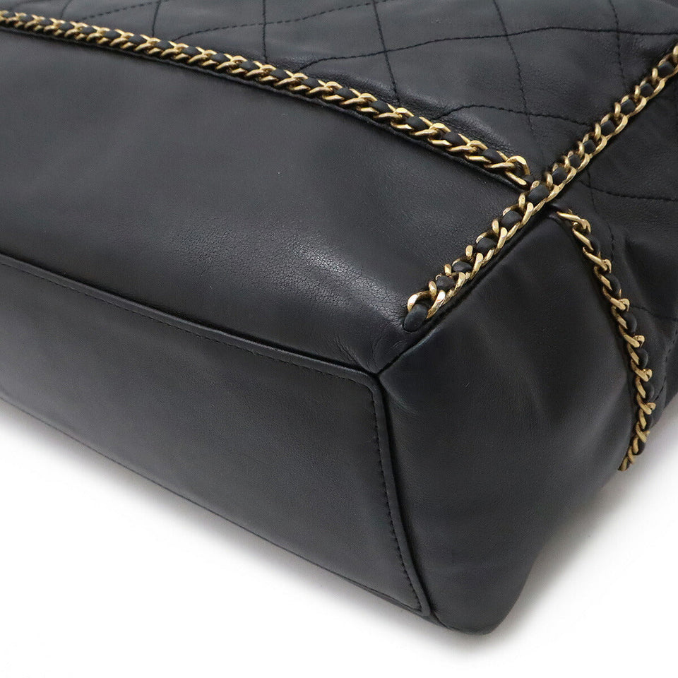 Chanel Chain Around 2way Bag Leather