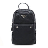 Prada Nylon Leather Quilting Mini Backpack 1B017