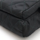 Prada Nylon Leather Quilting Mini Backpack 1B017