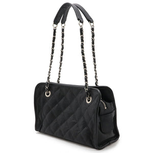 Chanel Caviar Matelasse Coco Mark Shoulder Bag A66805
