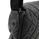 Chanel Coated Nylon Leather Coco Cocoon Matelasse 2way Shoulder Bag