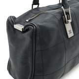 Chanel Choco Bar Leather Boston Bag