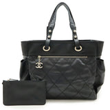 Chanel Paris Biarritz Coated Canvas 2way Bag