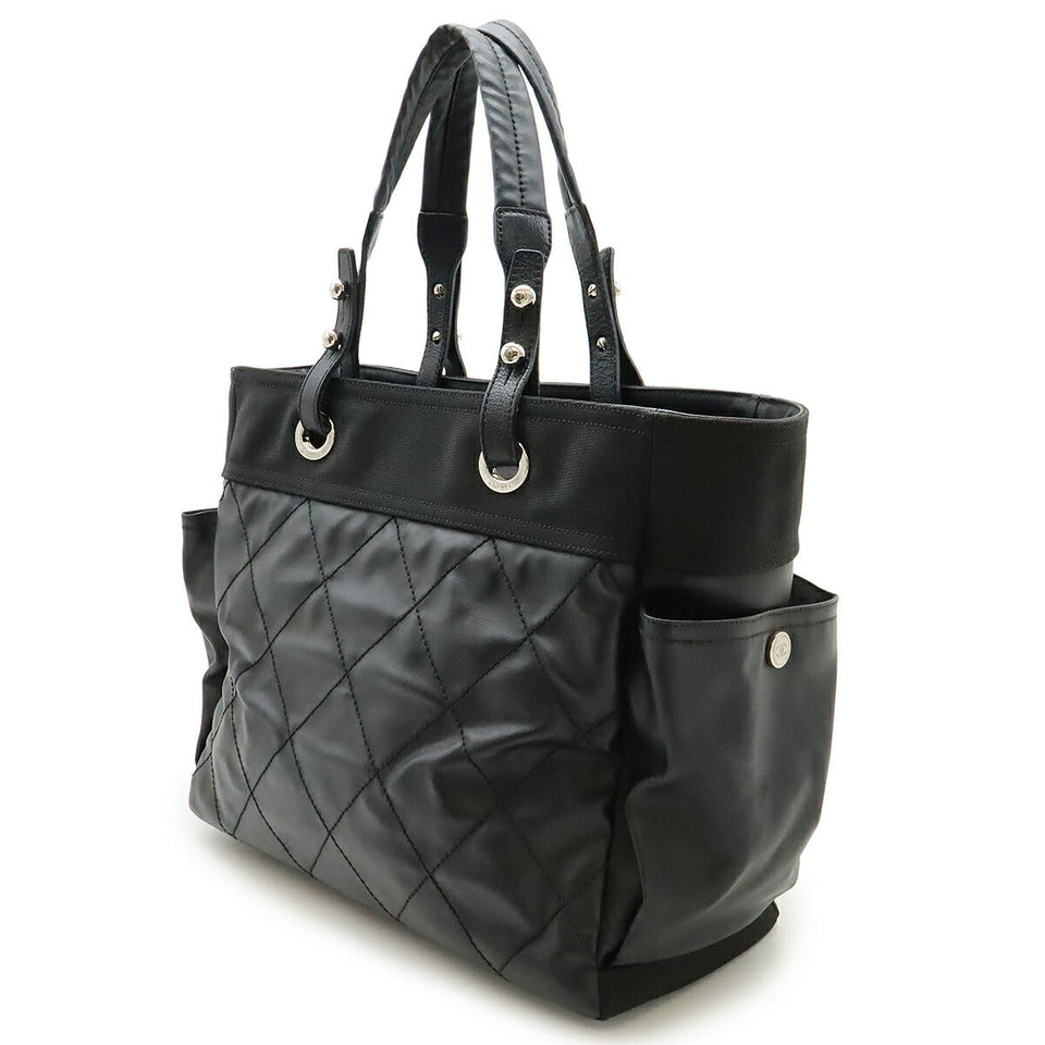 Chanel Paris Biarritz Coated Canvas 2way Bag