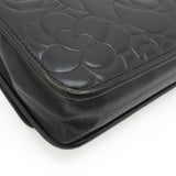 Chanel Camellia Lambskin Chain Wallet Shoulder Bag
