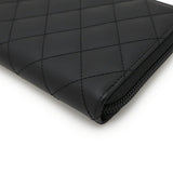 Chanel Cambon Line Soft Calf Long Wallet