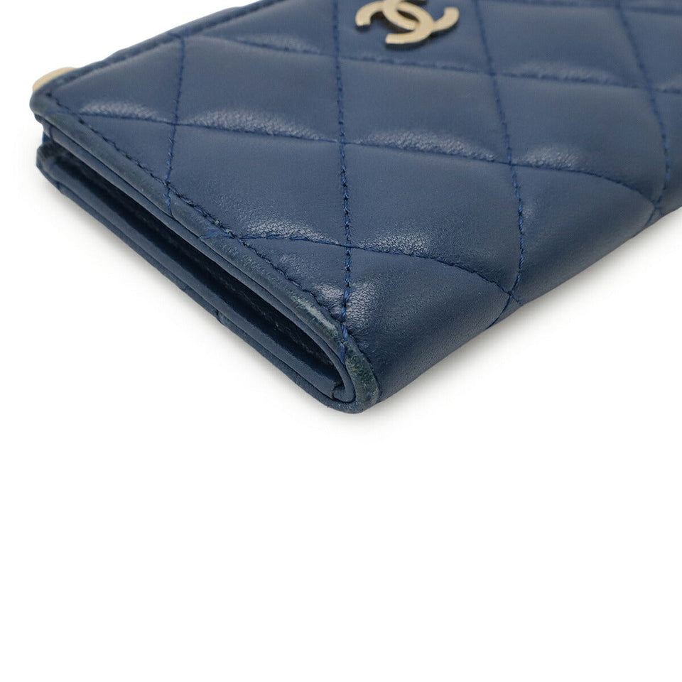 Chanel Matelassé Lambskin Coin Purse