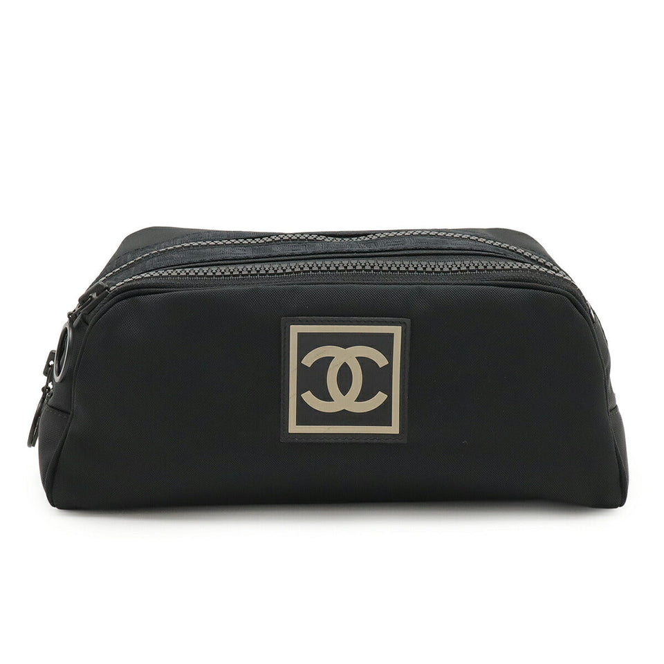 Chanel Sports Line Nylon Canvas Pouch
