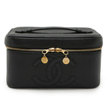 Chanel Coco Mark Caviar Skin Vanity Bag